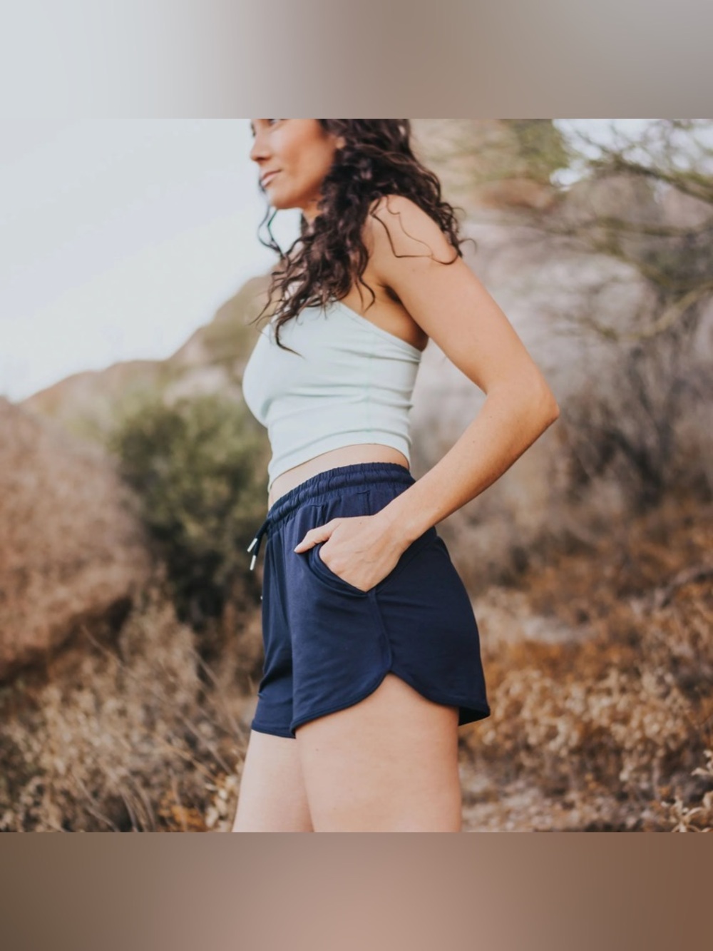 NWT Senita Athletics Weekend Shorts - Picture 5 of 13